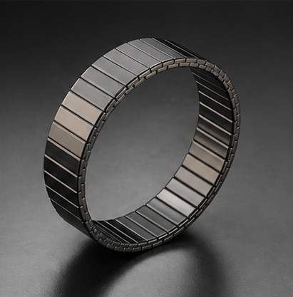 Black Stainless Steel Expansion Band