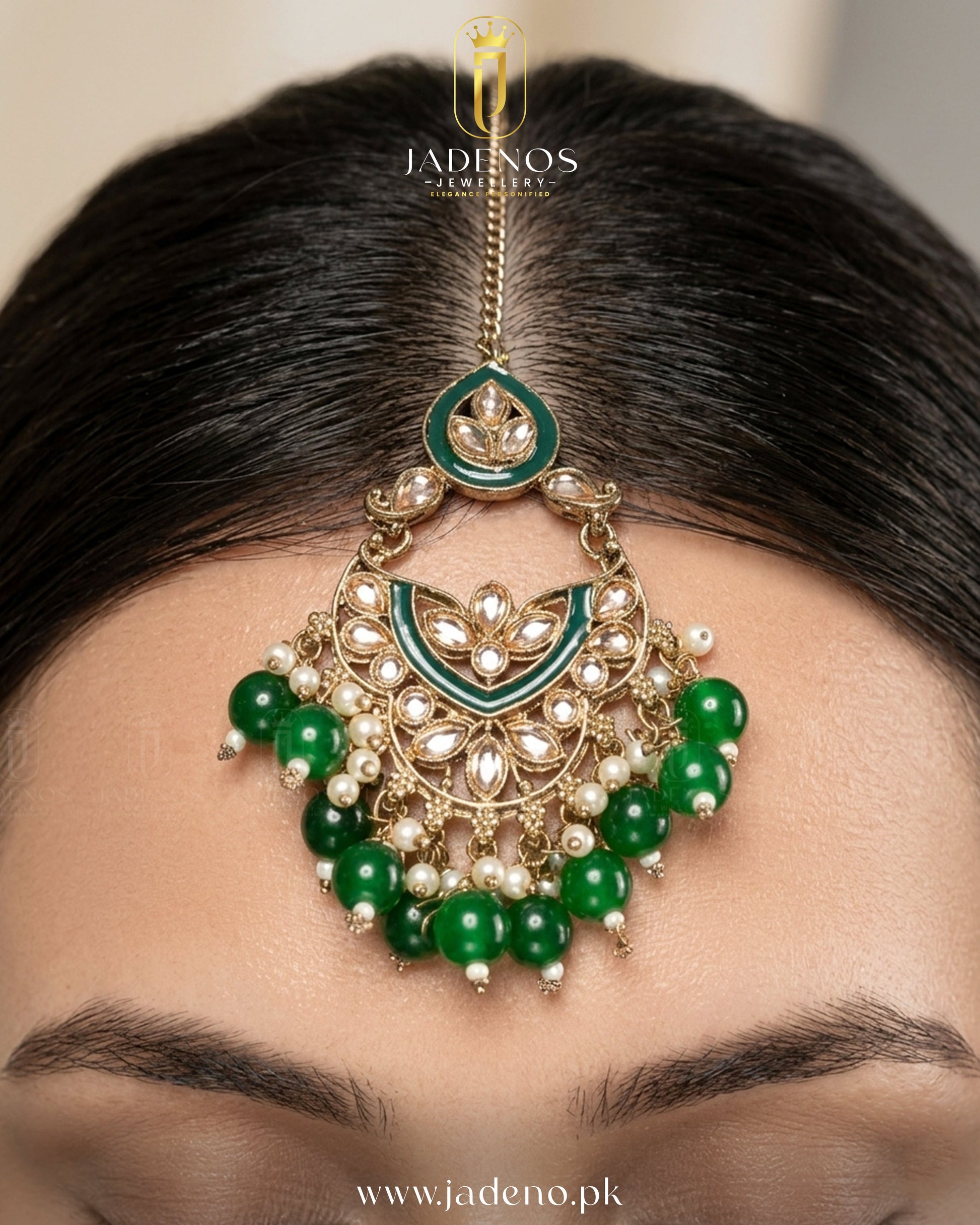 The Traditional Luxe Earrings with Tika