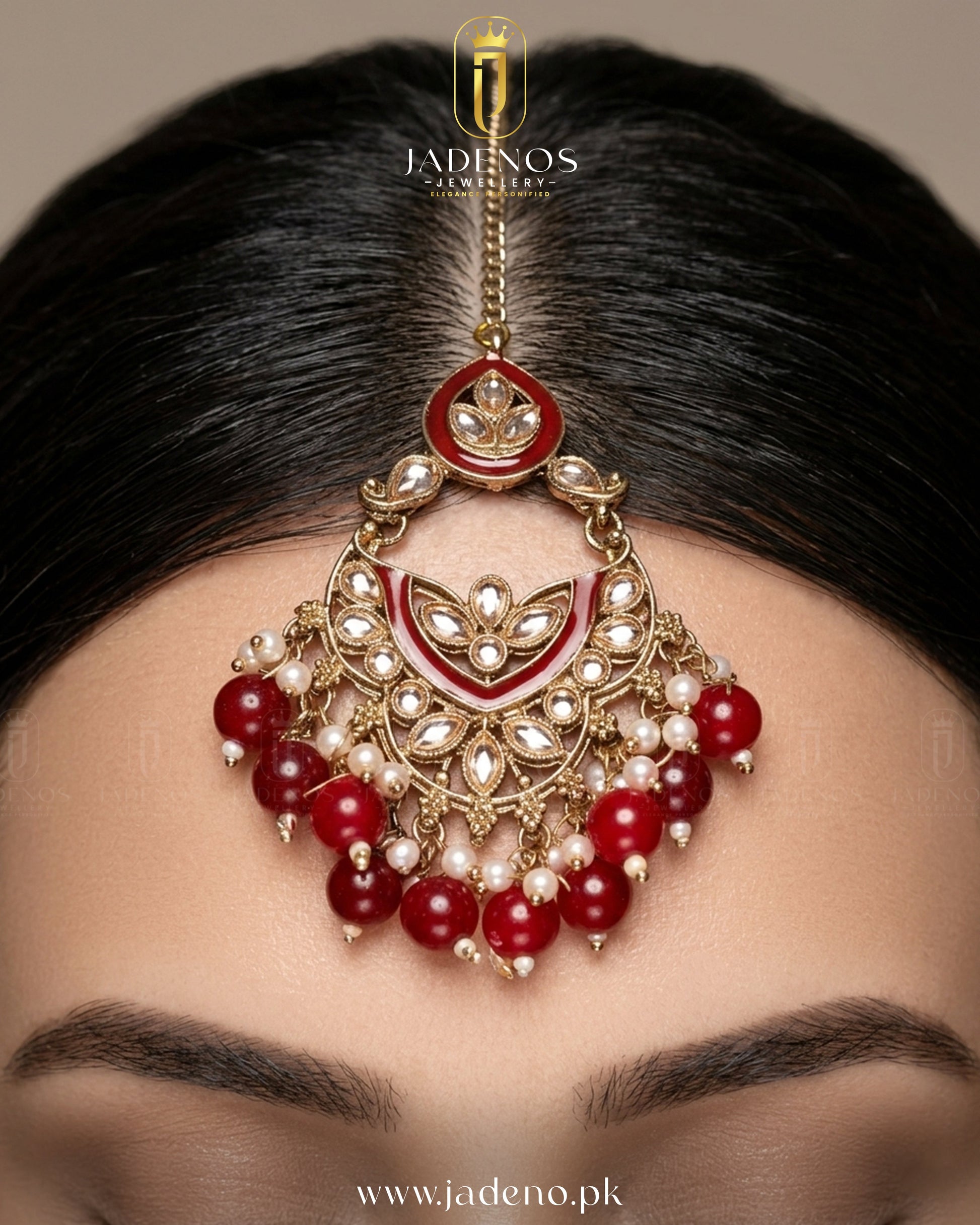 The Traditional Luxe Earrings with Tika