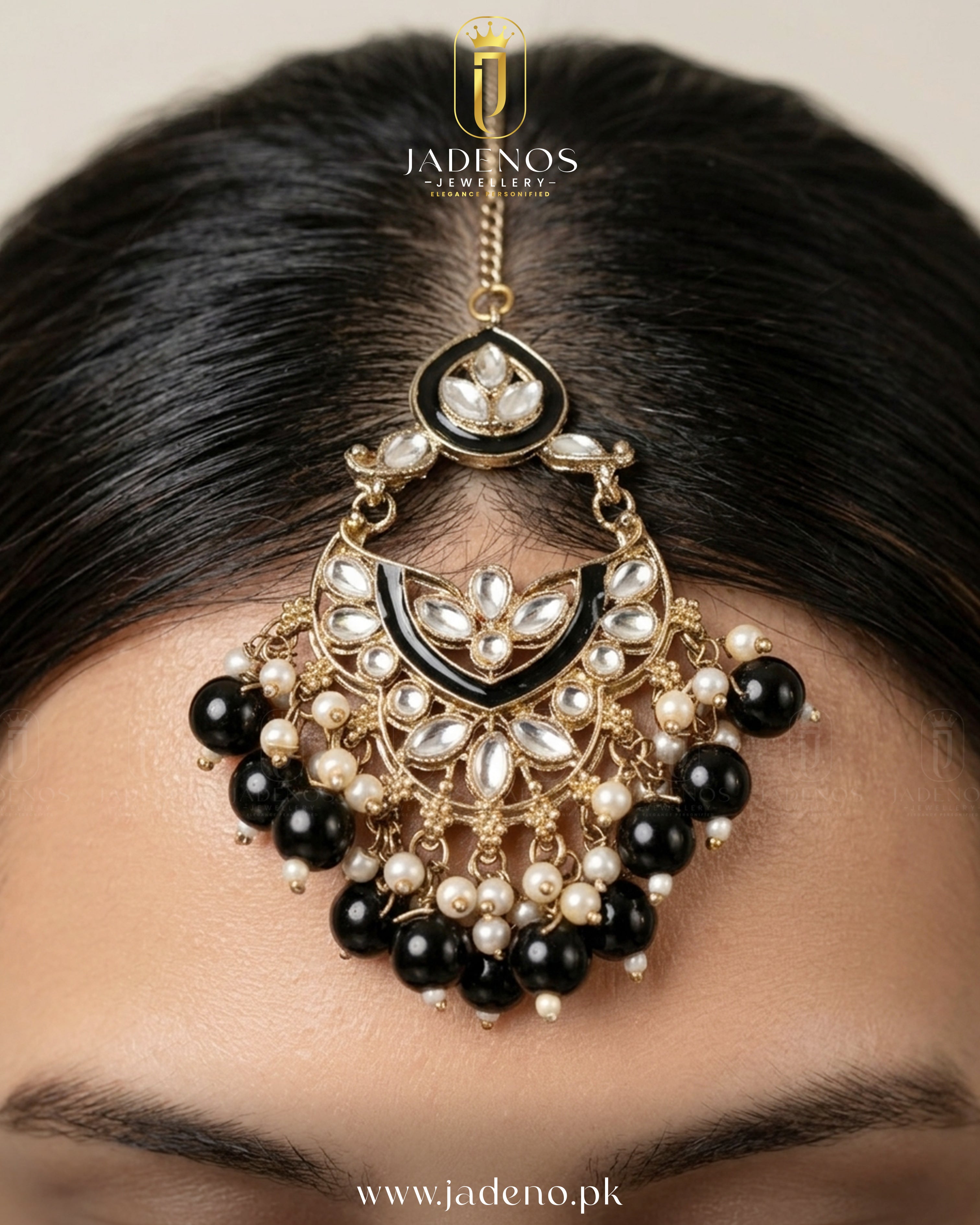 The Traditional Luxe Earrings with Tika