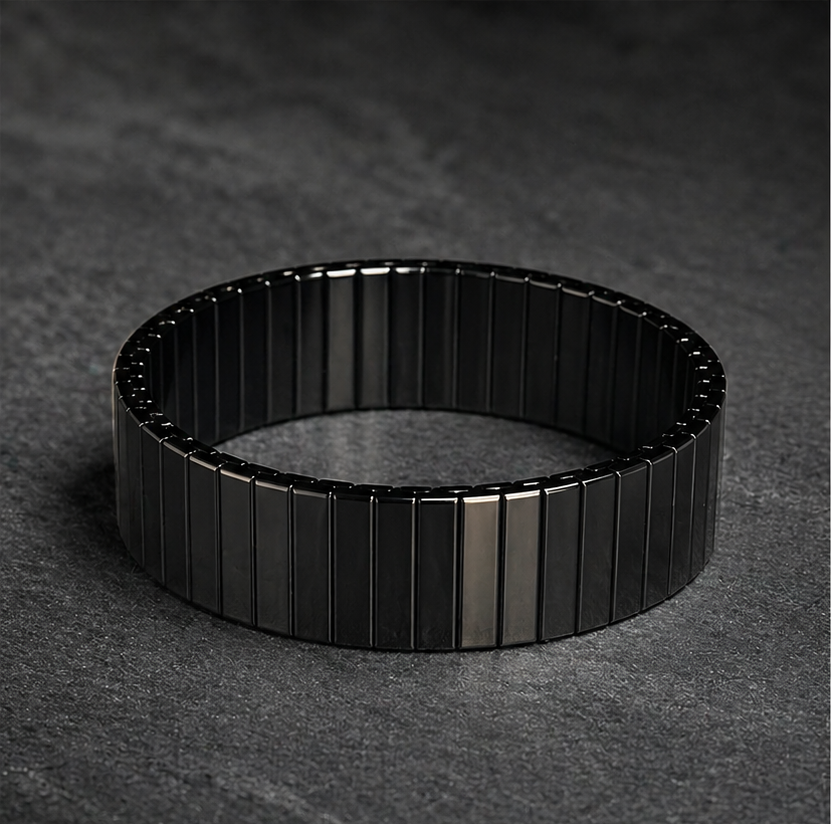 Black Stainless Steel Expansion Band